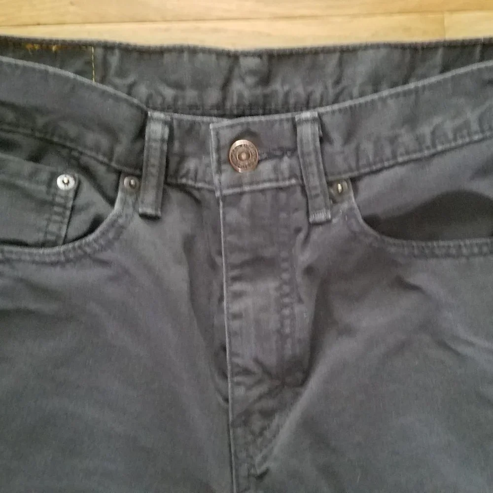 Levi’s 505 Jeans -Men's - Grey -  32" W - Picture 3 of 6